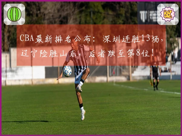 CBA最新排名公布：深圳连胜13场，辽宁险胜山东，后者跌至第8位！